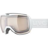 Gogle Uvex Downhill 2100 V/white mat/mirror silver variomatic/clear/S1-3