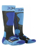 Skarpety X-Socks SKI 4.0 JUNIOR/ czarno-niebieskie