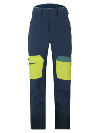Spodnie Ziener TEWES FULL-ZIP jr dark navy.lime