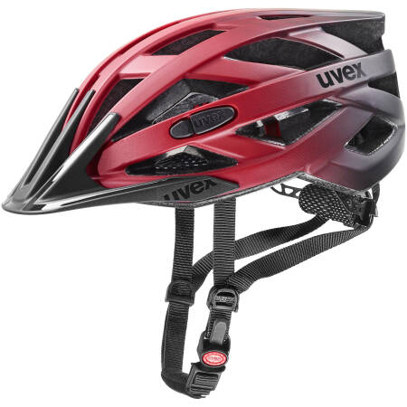 Kask rowerowy UVEX I-vo CC red-black matt