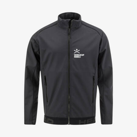 KURTKA HEAD RACE SOFTSHELL Jr BLACK