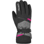 Rękawice Reusch Hannah RTEX XT/ black/grey/pink