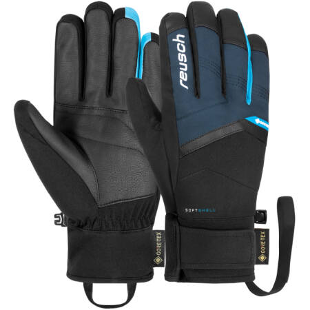 Rękawice Reusch Blaster GORE-TEX/ black/blue