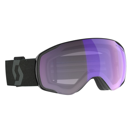 Gogle SCOTT Vapor LS mineral black / AMP LS blue chrome S2-4