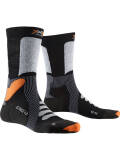 Skarpety X-Socks X-COUNTRY RACE 4.0/ czarny-szary-pomrańcz