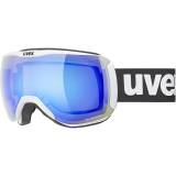 Gogle Uvex Downhill 2100 CV/white mat/blue/S2