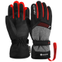 Rękawice Reusch Flash GORE-TEX Junior/ black/black melange/fire red