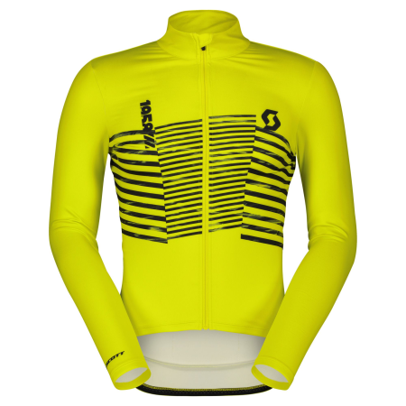 Koszulka Scott Jersey Men RC Team Warm Graphics sulphur yellow