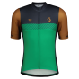 Koszulka Scott Jersey Men RC Team SS bread brown/amazon green