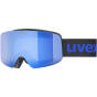 Gogle UVEX Pwdr FM/black matt-mirror blue