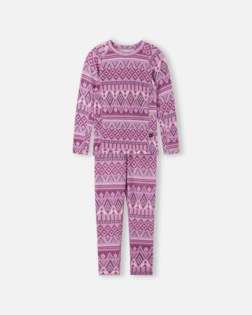 Bielizna Reima Wool Taitoa grey pink
