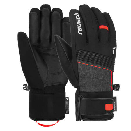 Rękawice REUSCH Louis R-TEX® XT/black/melange/red