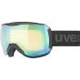 Gogle Uvex Downhill 2100 V/black mat/mirror green variomatic/clear/S1-3