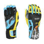 Rękawice Level SQ CF yellow-blue