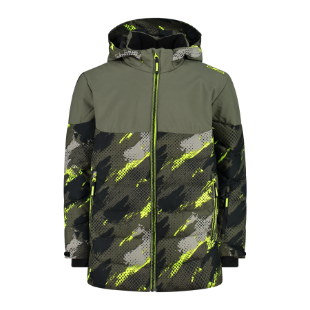 Kurtka CMP KID LONG FIX HOOD/34W4994P/01ZS