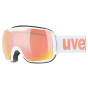 Gogle Uvex Downhill 2000 S CV/ white/mirror rose colorvision orange/S2
